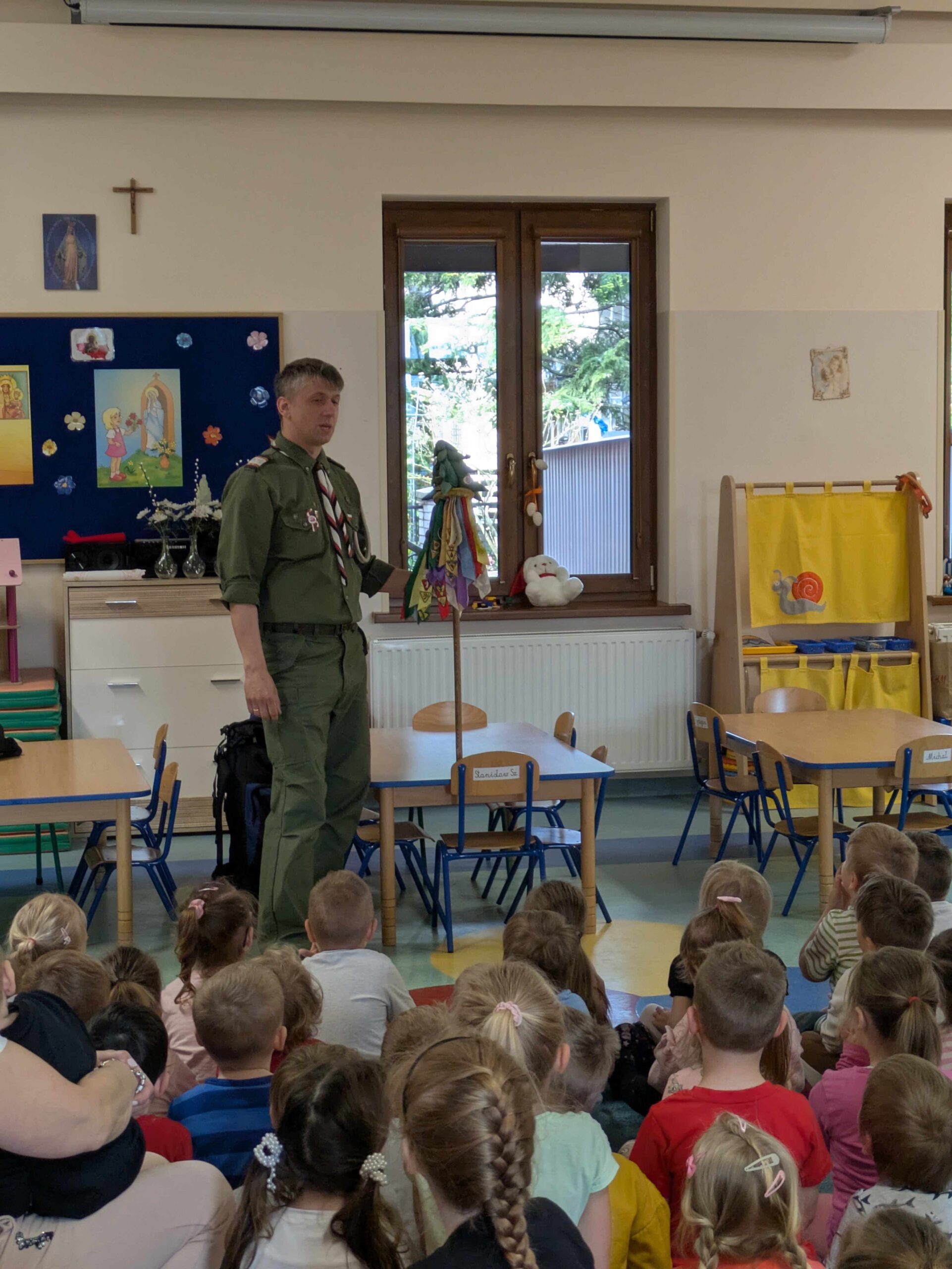 Read more about the article Spotkanie z przedstawicielem Hufca ZHP