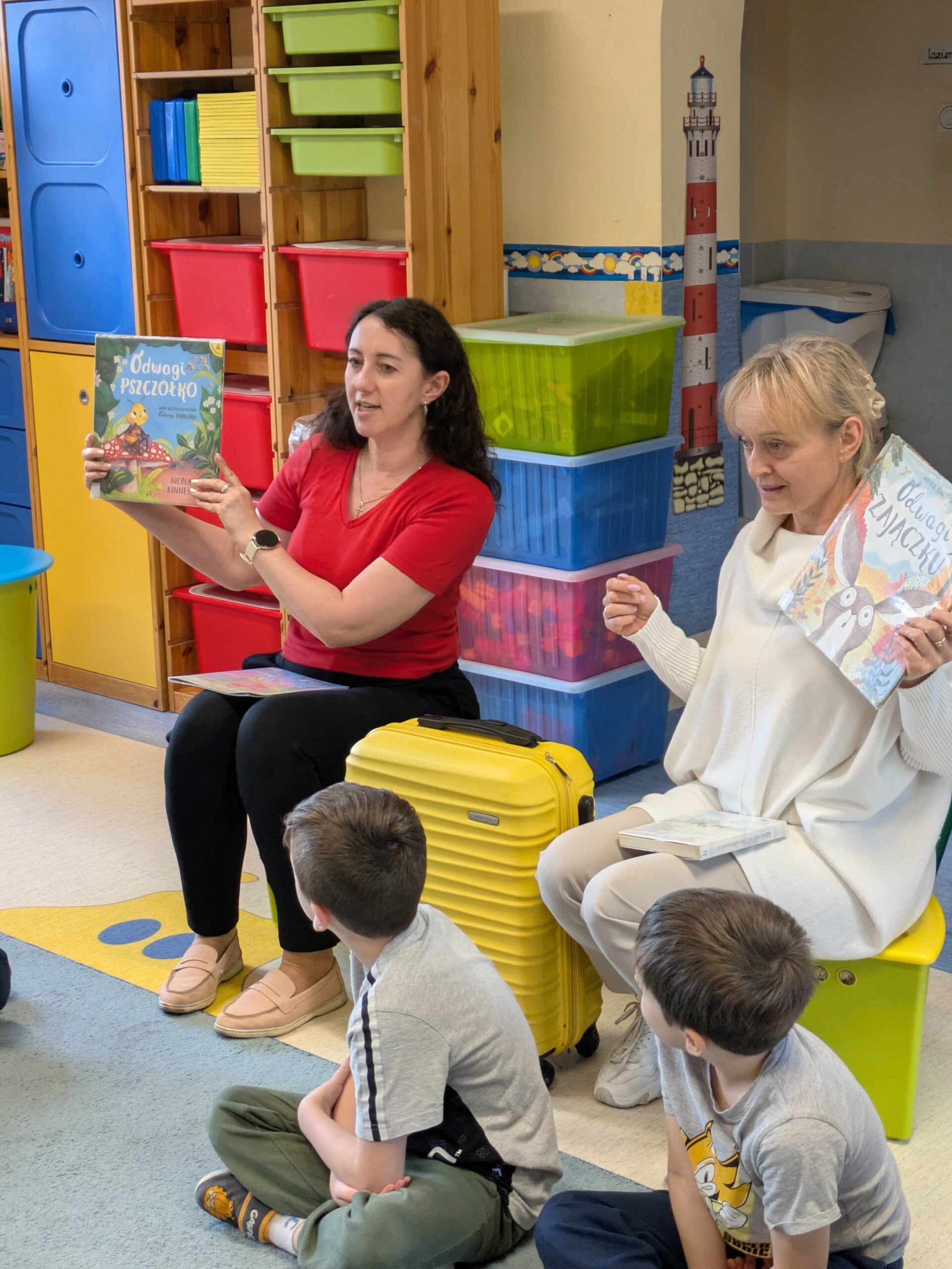 Read more about the article „Mała książka – wielki człowiek” – spotkanie z biblioteką