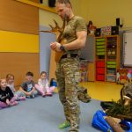 Spotkanie z leśnikiem, prezentacja poroża jelenia